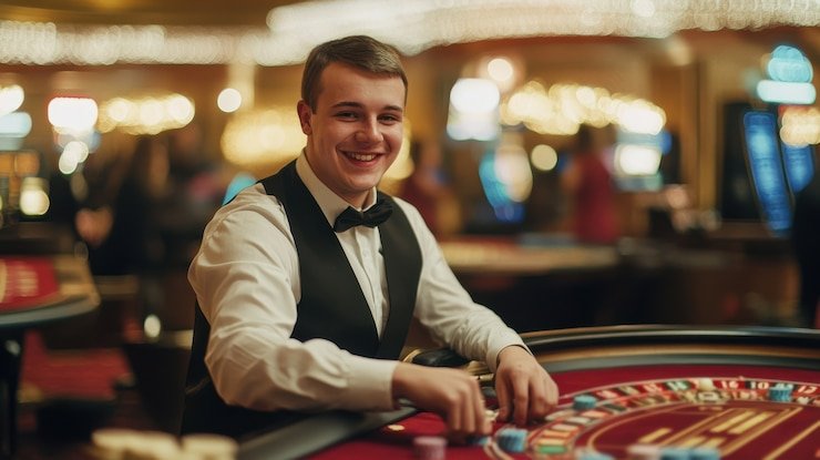 idn96 login mobile app interface showing live blackjack table and account balance